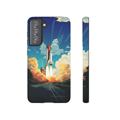 Introducing the "NASA Space Shuttle Launch" Cell Phone Case - Elevate Your Style to New Heights -Tough Cases