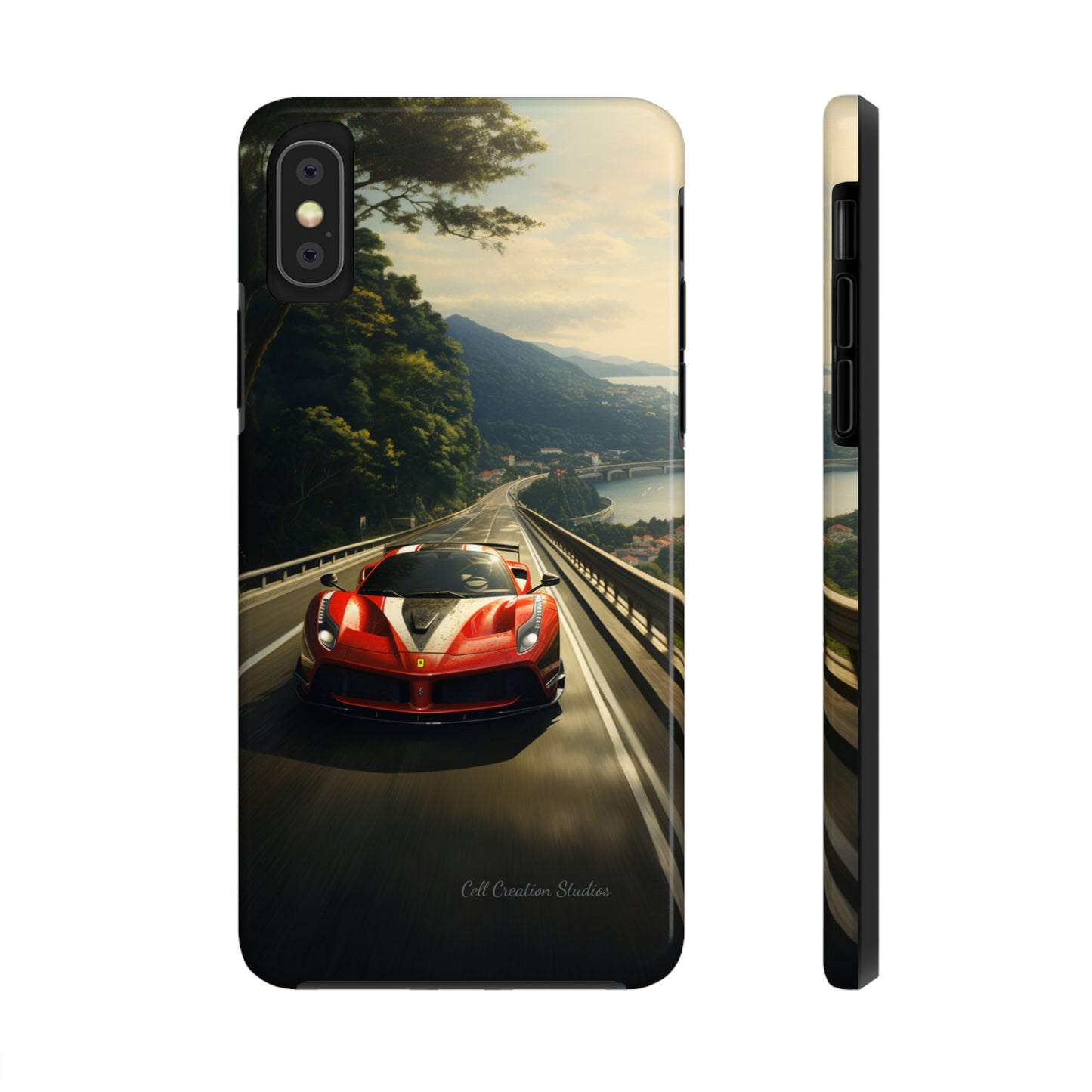 "Tropical Thrill Ferrari Edition" -Tough iPhone Cases