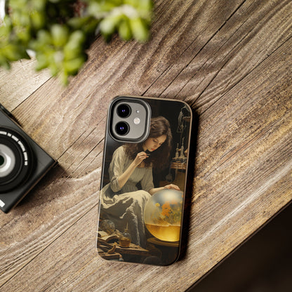 Introducing the "Mystic Botanist" Cell Phone Case – Discover the Secrets Within -Tough Phone Cases