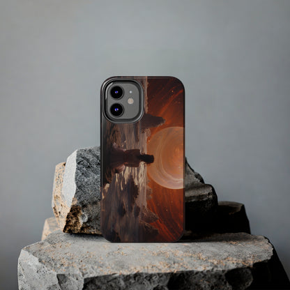 Introducing the "Stargazer's Serenity" Cell Phone Case – Embrace Cosmic Tranquility! -Tough Phone Cases