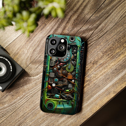 Introducing the "Mechanical Wonders" Cell Phone Case – Peek Inside with Intricate Cell Phone Inner Workings -Slim Phone Cases