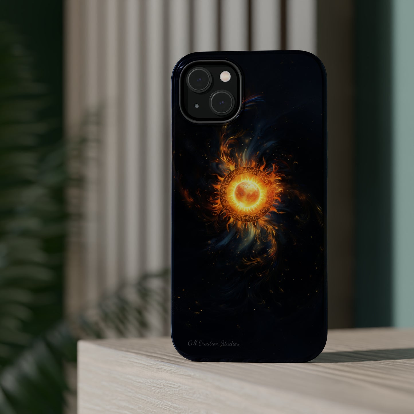 Introducing the "Celestial Sun and Stars" Cell Phone Case – Carry the Cosmos with You -MagSafe Tough Cases