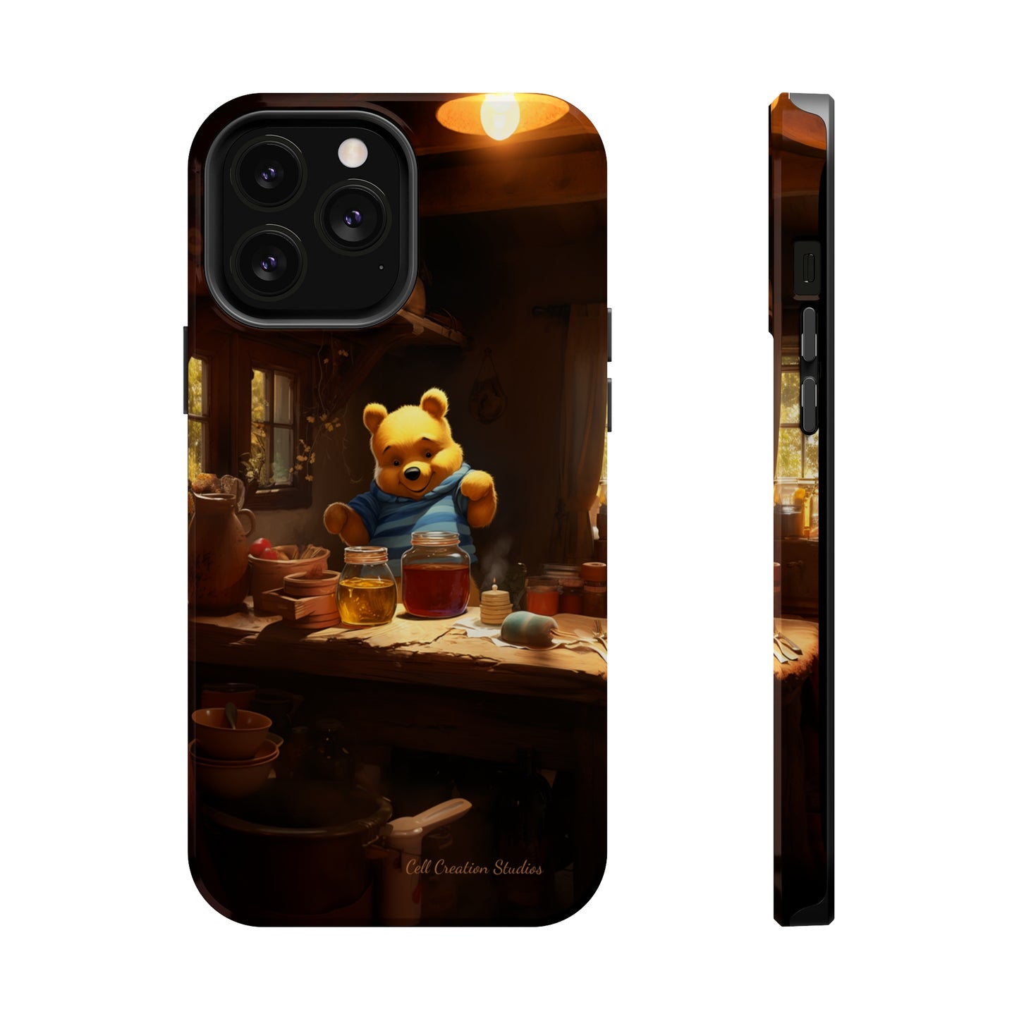 Introducing the "Winnie-The-Pooh's Honey Haven" Cell Phone Case – A Sweet Nostalgic Delight -MagSafe Tough Cases