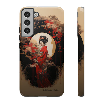 "Japanese Geisha Art" Phone Case -Tough Cases