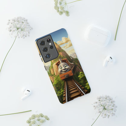 The "Mountain Journey Train" Character Phone Case-Tough Cases