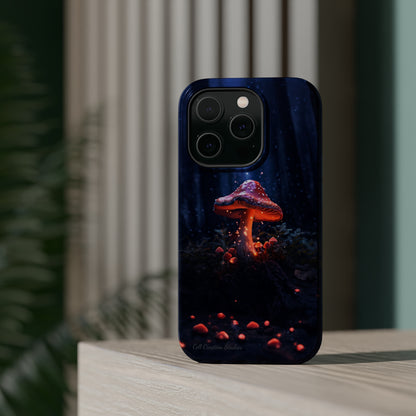 Introducing the "Enchanted Magic Mushroom" Cell Phone Case – Unveil the Mystical Realm -MagSafe Tough Cases