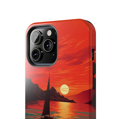 "Serenity at Sunset" -Tough iPhone Cases