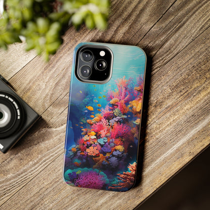 "Coral Reef Splendor" Cell Phone Case – Dive into the Vibrant Underwater World - Phone Cases