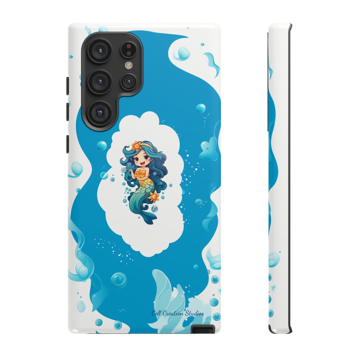 "Mermaid Elegance" -Tough Samsung Phone Cases