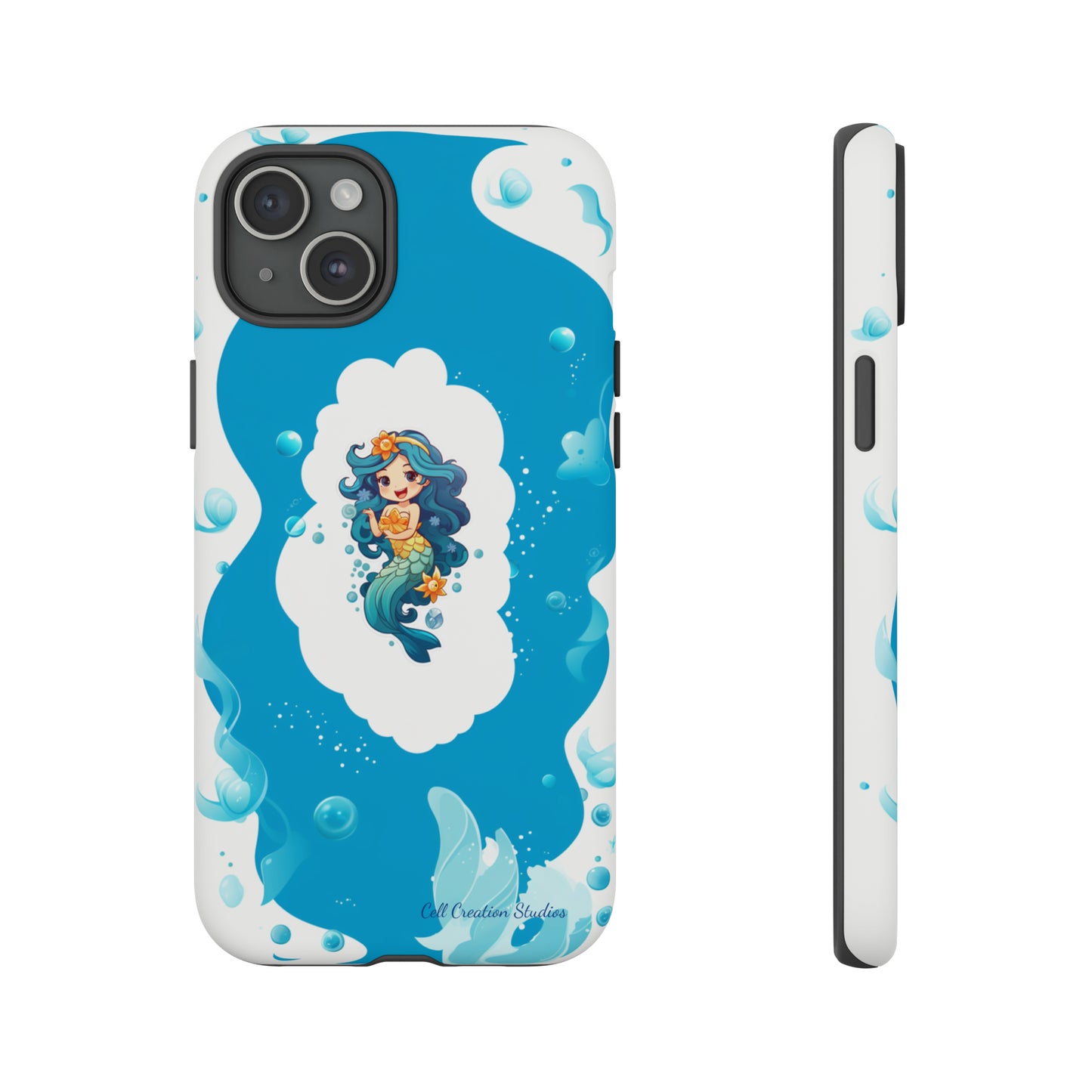 "Mermaid Elegance" -Tough iPhone Cases