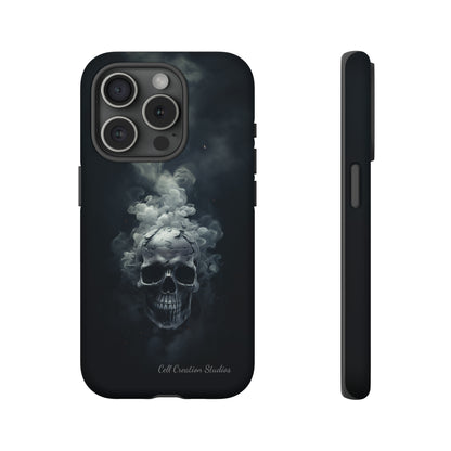 "Ethereal Skull Noir" -Tough iPhone Cases