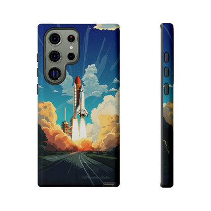 Introducing the "NASA Space Shuttle Launch" Cell Phone Case - Elevate Your Style to New Heights -Tough Cases