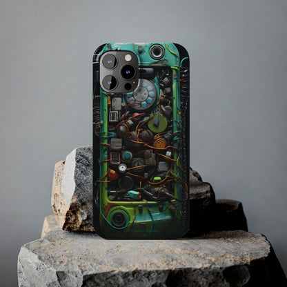 Introducing the "Mechanical Wonders" Cell Phone Case – Peek Inside with Intricate Cell Phone Inner Workings -Slim Phone Cases