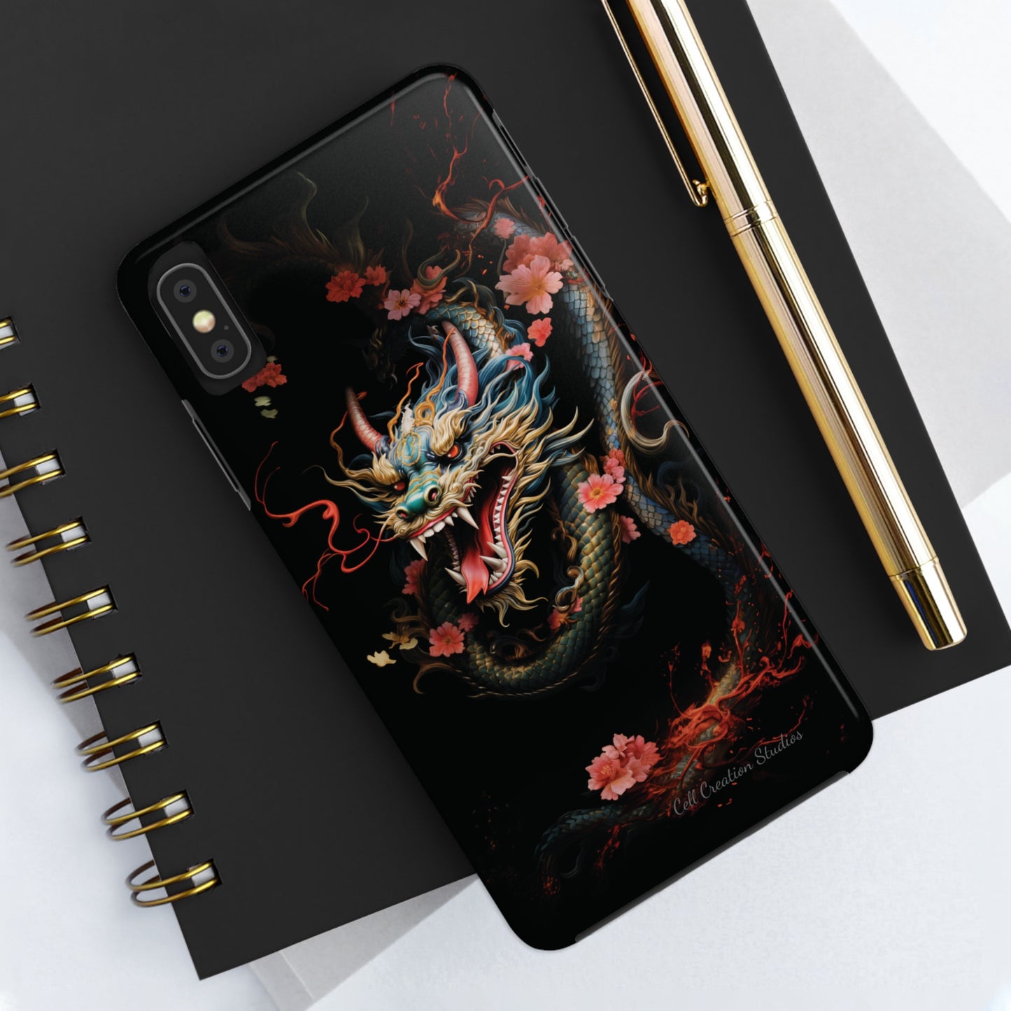 Introducing the "Mystical Japanese Dragon" Cell Phone Case – Unleash the Dragon's Power -Tough Phone Cases