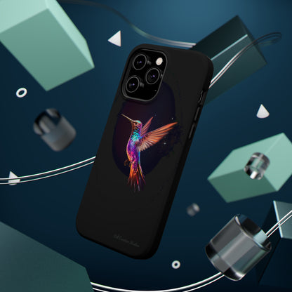 Introducing the "Enchanted Hummingbird" Cell Phone Case – Elegance Meets Nature -MagSafe Tough Cases