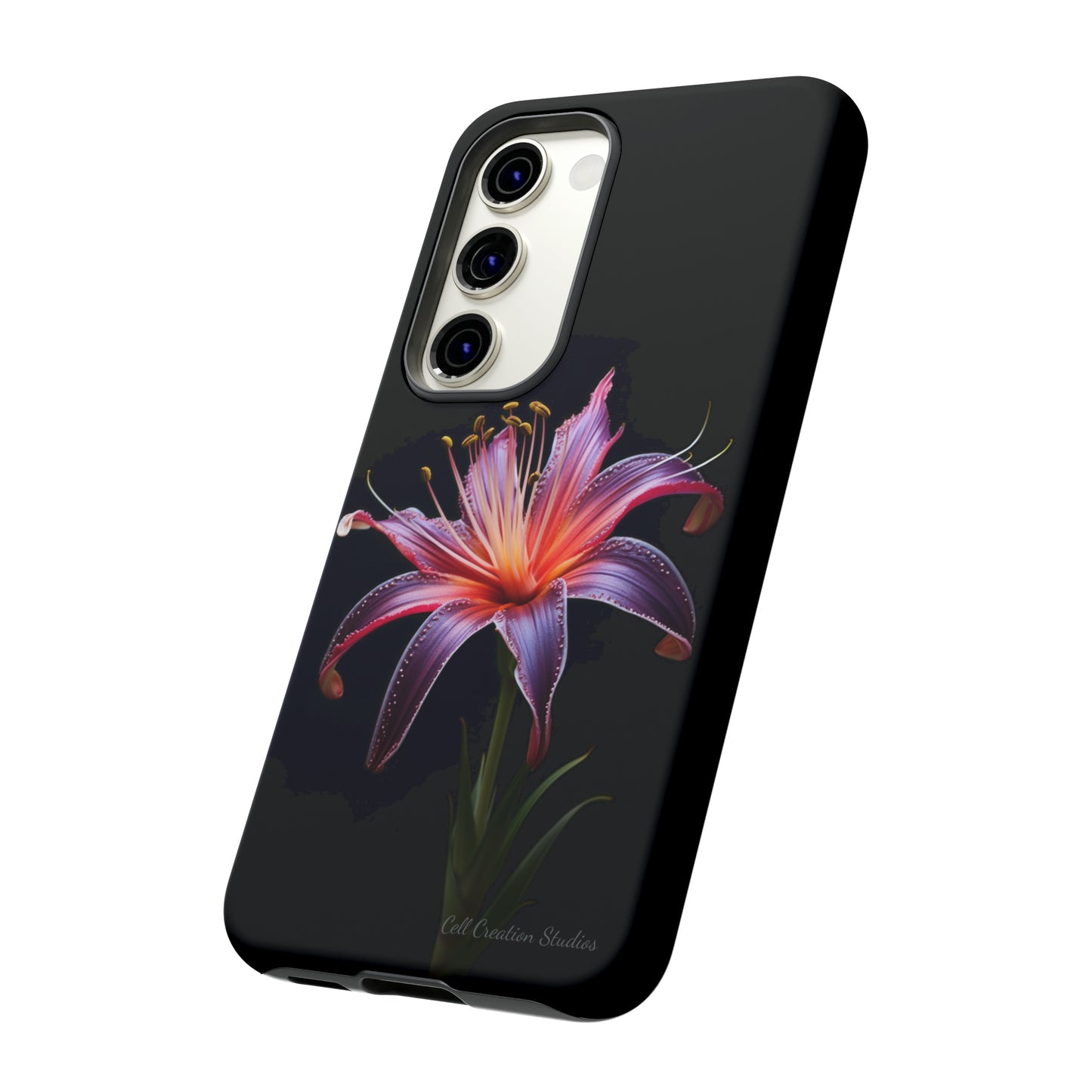 "Vibrant Purple Lily" Phone Case -Tough Cases