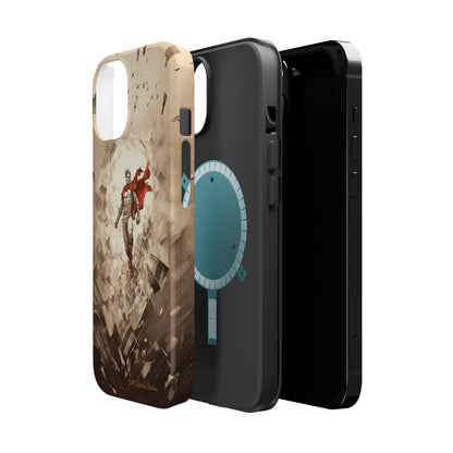 Introducing the "Heroic Guardian" Cell Phone Case – Unleash Your Inner Superhero with Captivating Design -MagSafe Tough Cases