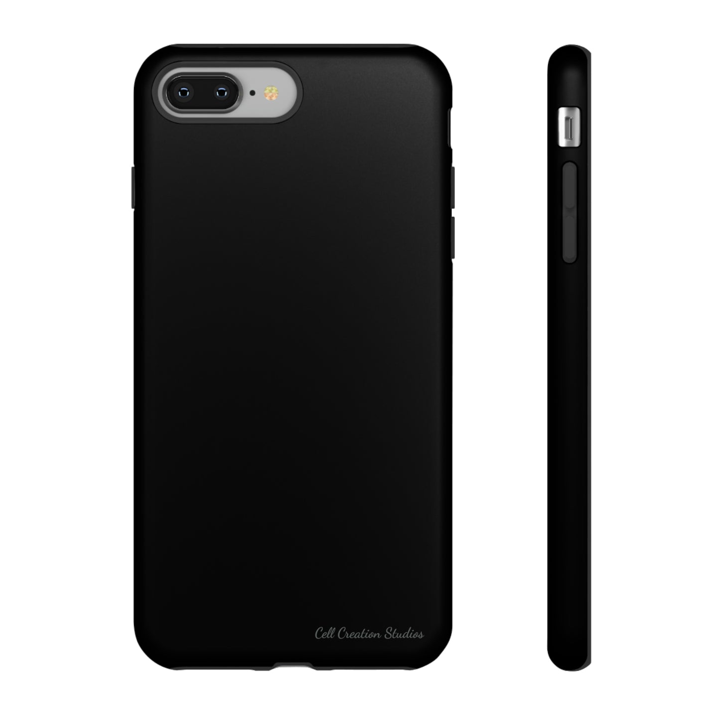 "Stealth Black Defender" -Tough iPhone Cases