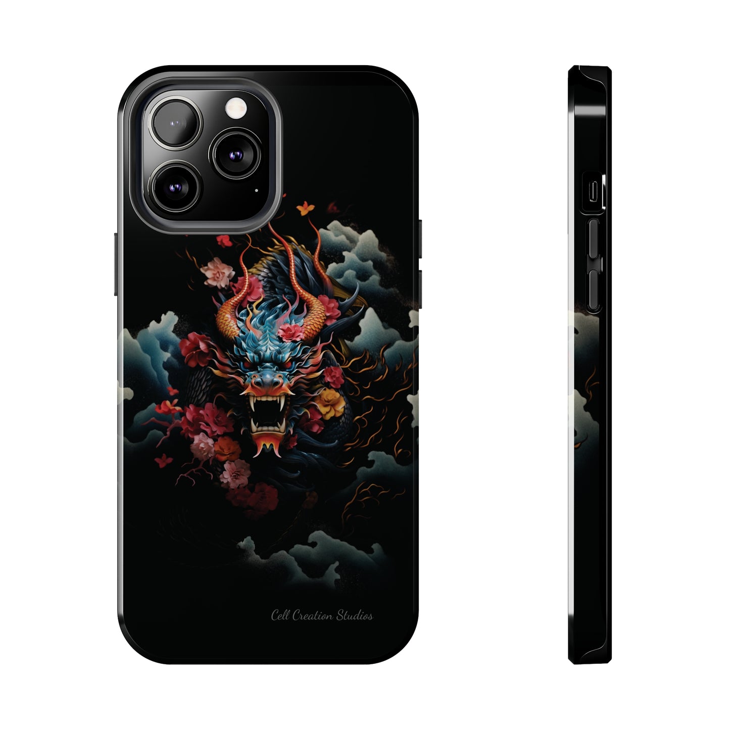 Introducing the "Japanese Dragon Majesty" Cell Phone Case – Embrace the Legend in Style -Tough Phone Cases