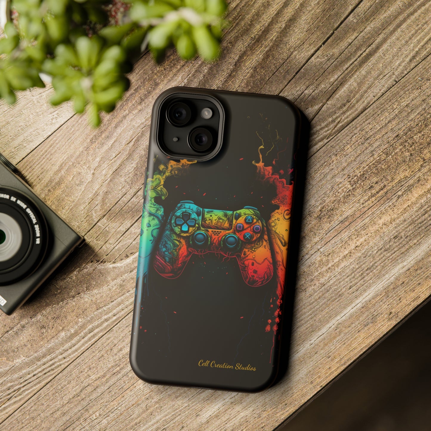 "ColorBlast Gaming" -MagSafe Tough iPhone Cases