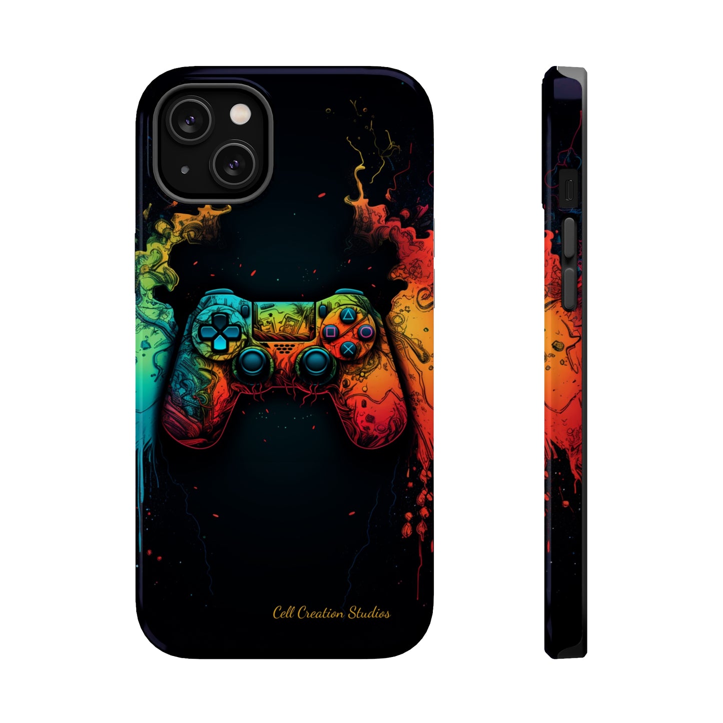 "ColorBlast Gaming" -MagSafe Tough iPhone Cases