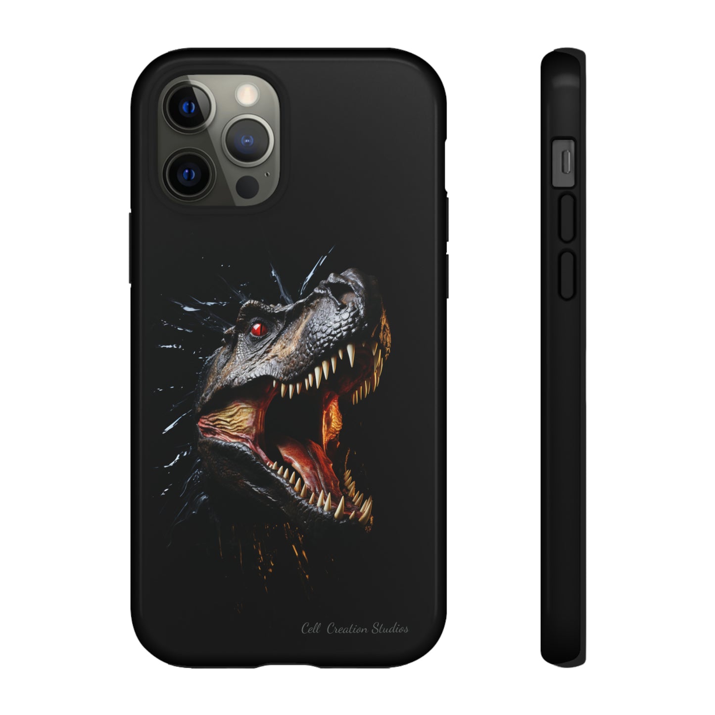 "Jurassic Impact" T-Rex Phone Case -Tough Cases