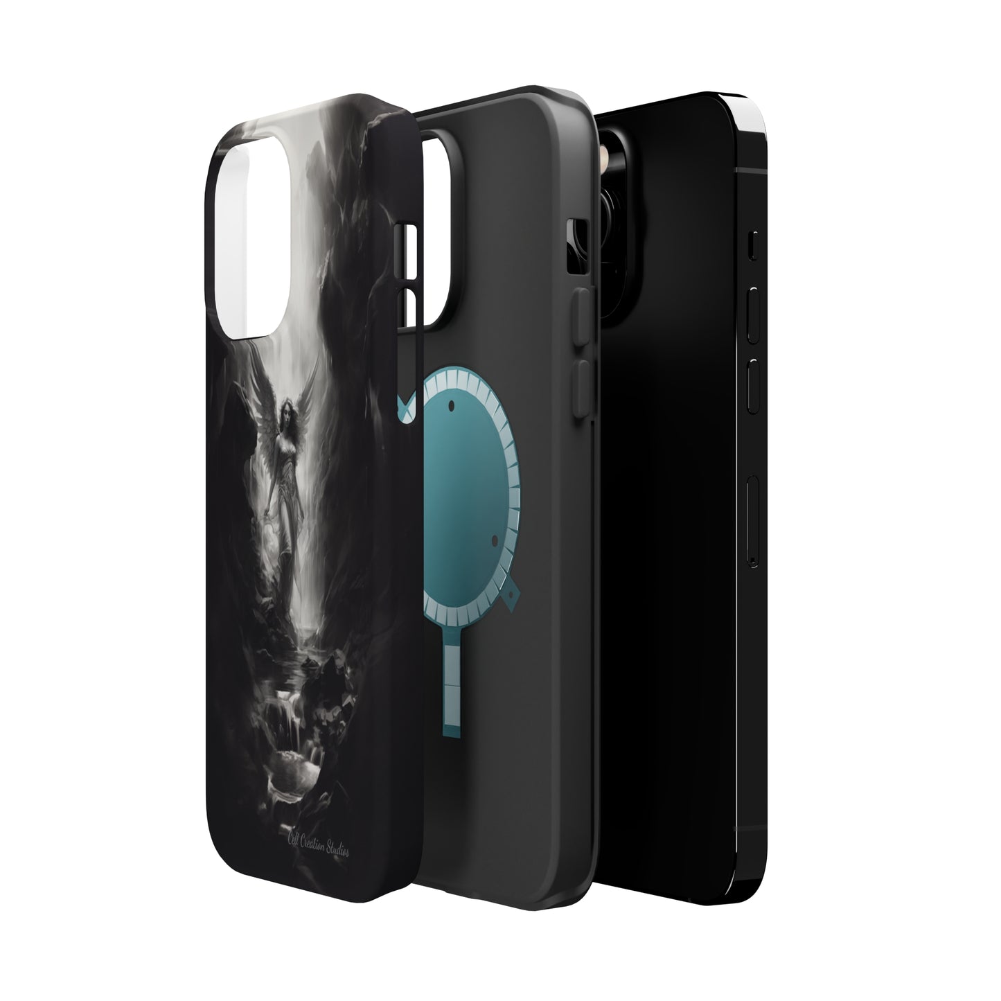 "Seraphic Streams" Angelic Ravine Phone Case -MagSafe Tough Cases