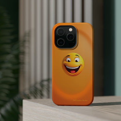 Introducing the "Laughing Emoji" Cell Phone Case – Carry Laughter Everywhere -MagSafe Tough Cases