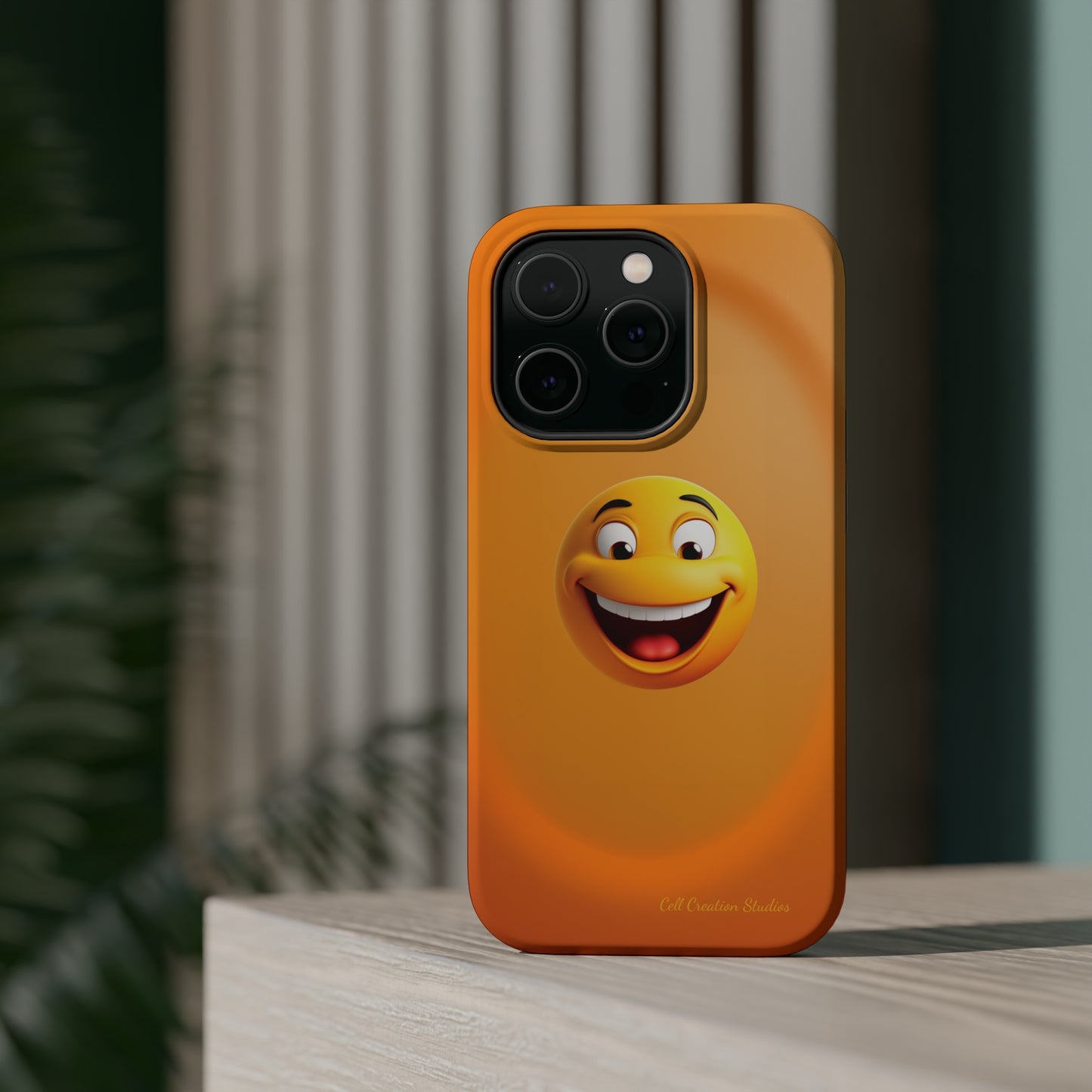 Introducing the "Laughing Emoji" Cell Phone Case – Carry Laughter Everywhere -MagSafe Tough Cases