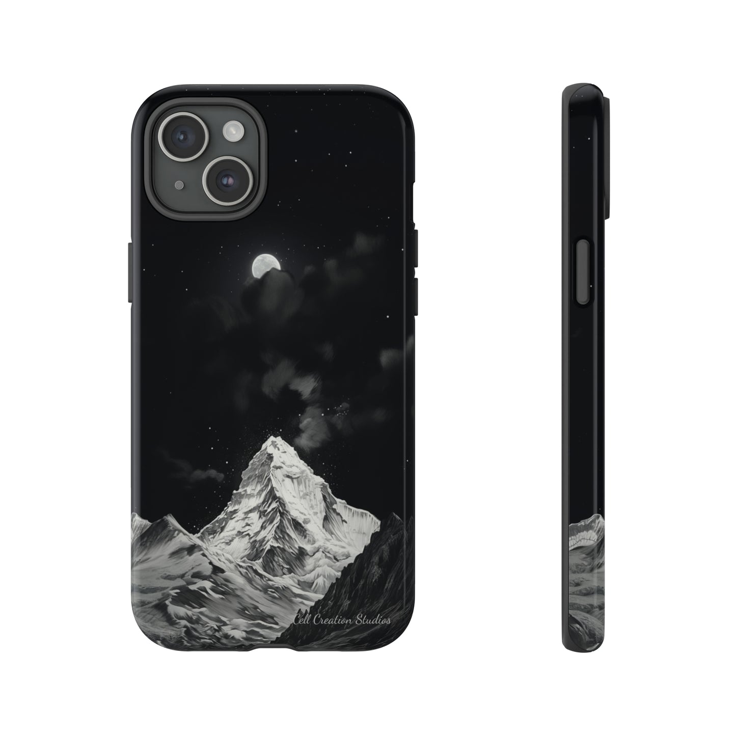 "Moonlit Everest" Phone Case -Tough Cases