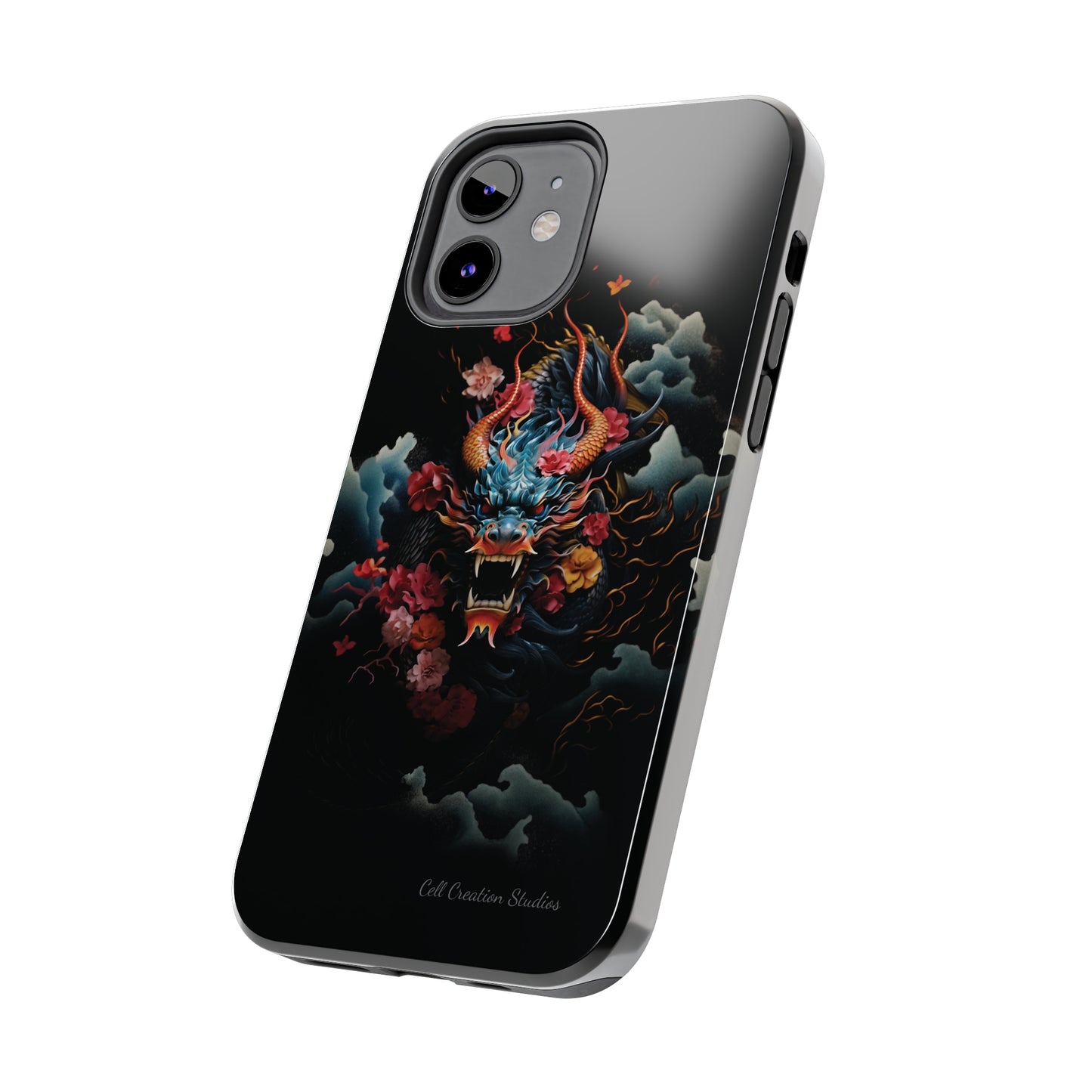 Introducing the "Japanese Dragon Majesty" Cell Phone Case – Embrace the Legend in Style -Tough Phone Cases