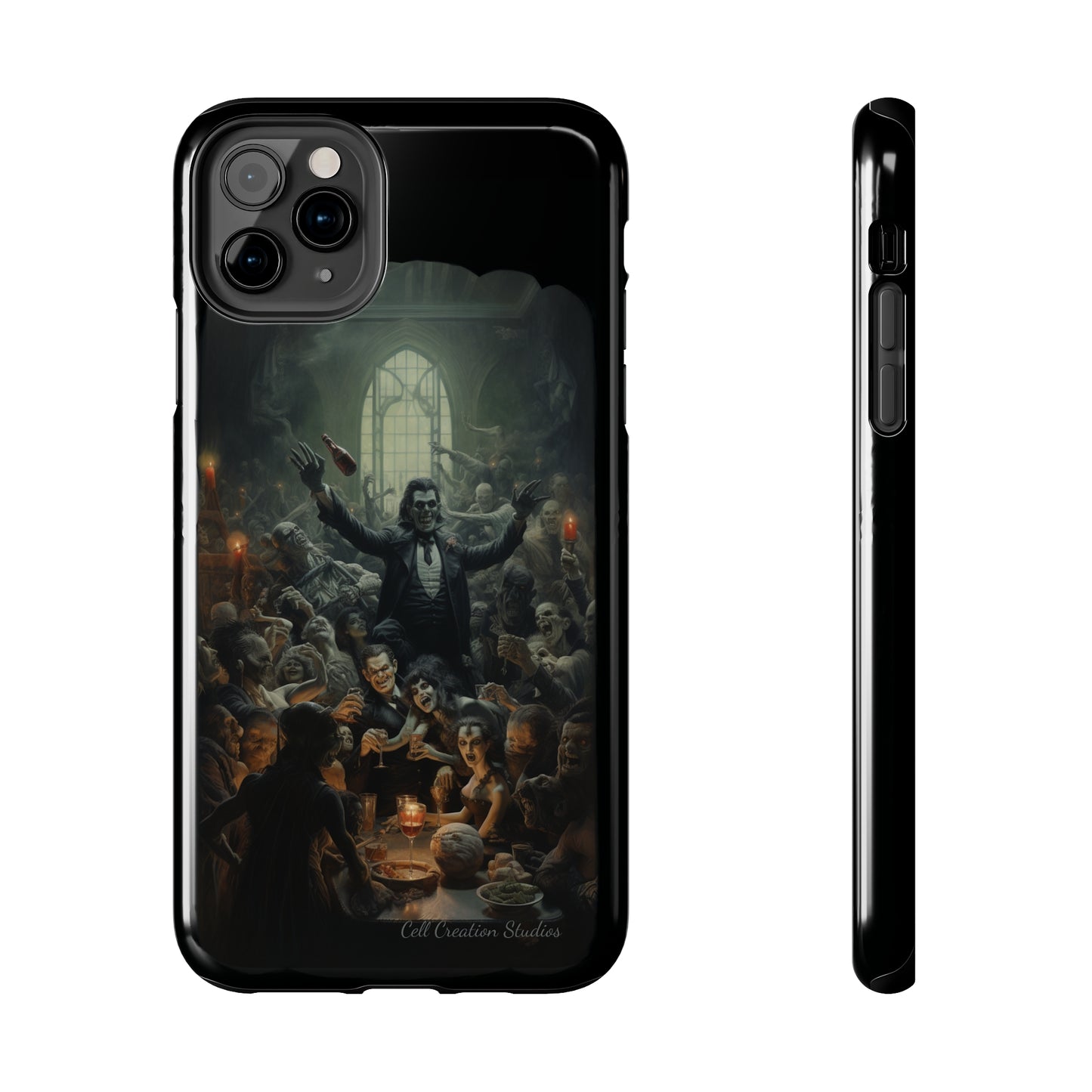 Introducing the "Monstrous Feast" Cell Phone Case – Halloween Dinner Party in Your Pocket -Tough Phone Cases