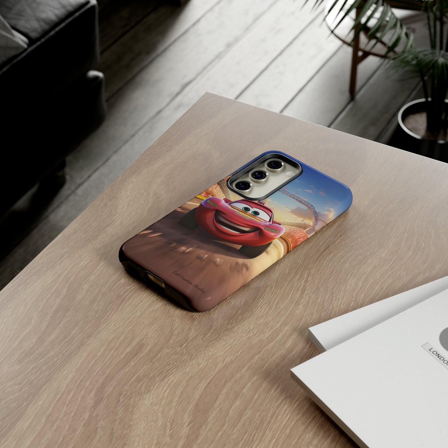 The "Smiling Red Racer" Phone Case -Tough Cases