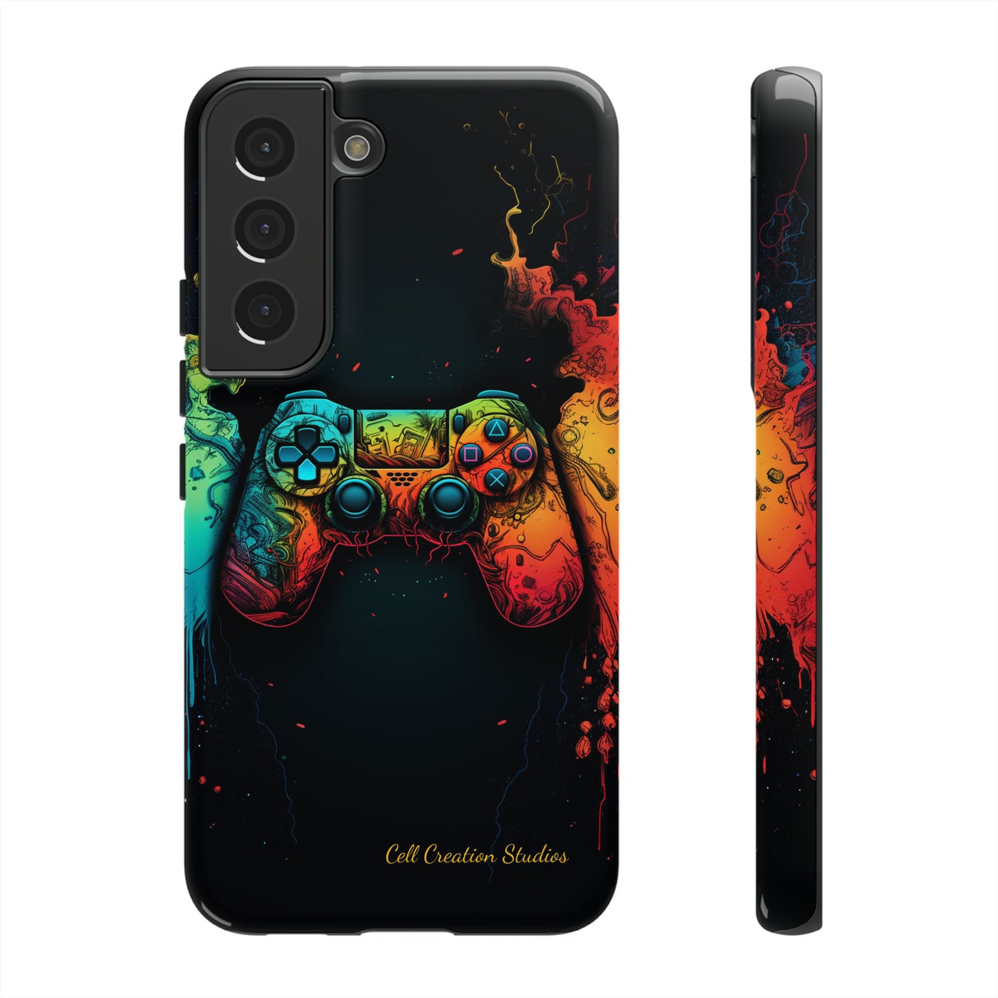 "ColorBlast Gaming" -Tough Samsung Phone Cases