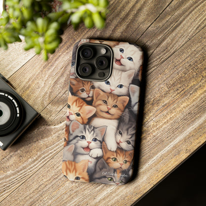 "Kitten Cuddle Haven" Phone Case -Tough Cases