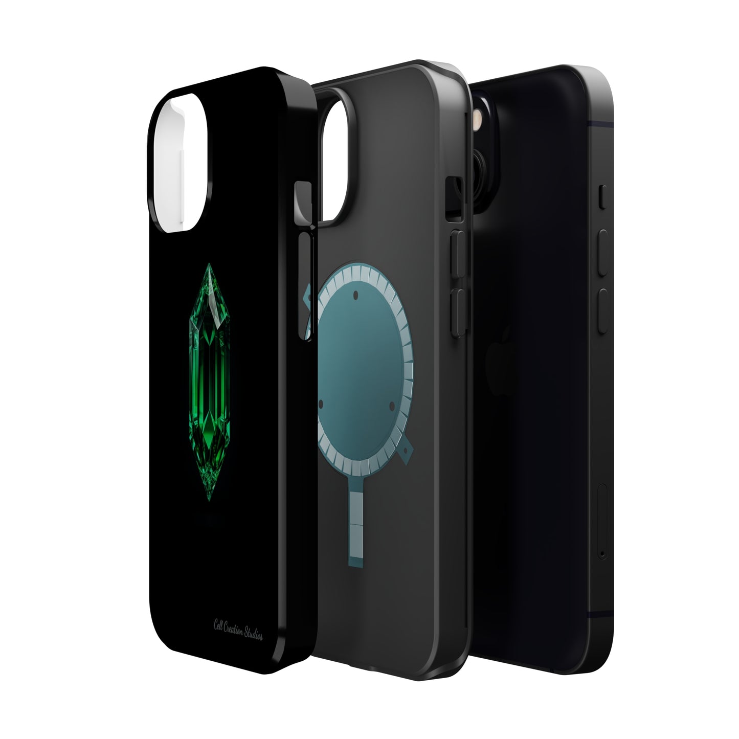 "Emerald Elegance" Phone Case -MagSafe Tough Cases