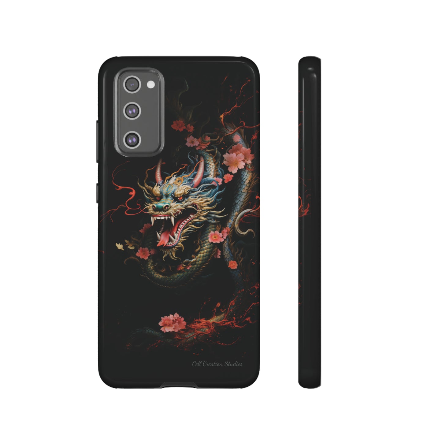 Introducing the "Mystical Japanese Dragon" Cell Phone Case – Unleash the Dragon's Power -Tough Cases