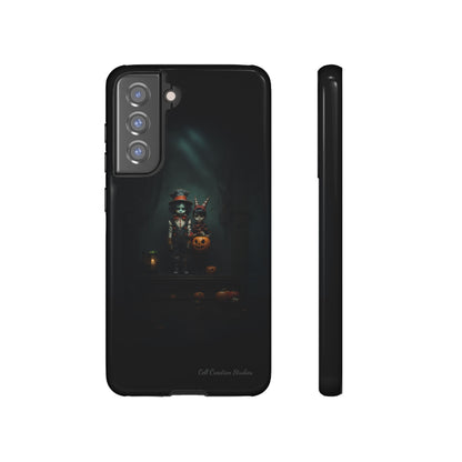 Introducing the "Haunted Halloween Kids" Cell Phone Case – A Glimpse into Spooky Wonder -Tough Cases