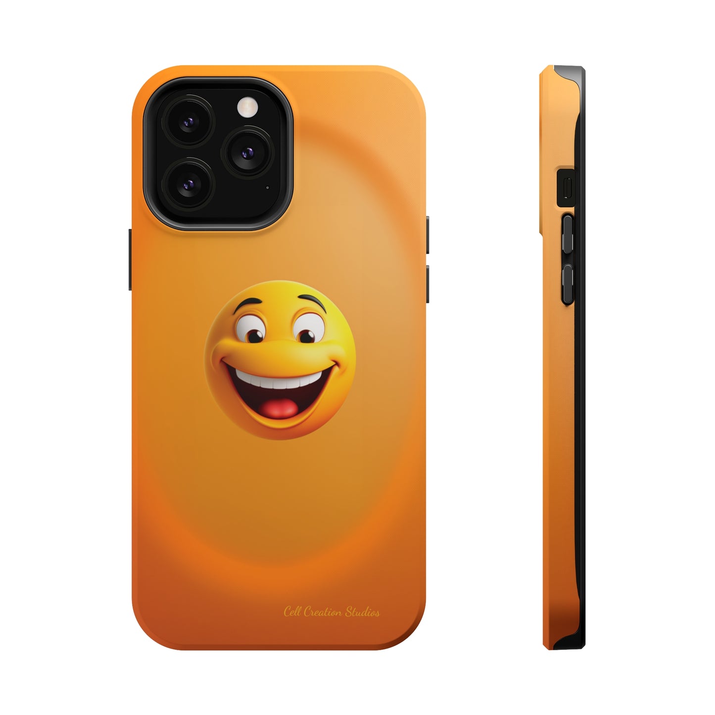 Introducing the "Laughing Emoji" Cell Phone Case – Carry Laughter Everywhere -MagSafe Tough Cases