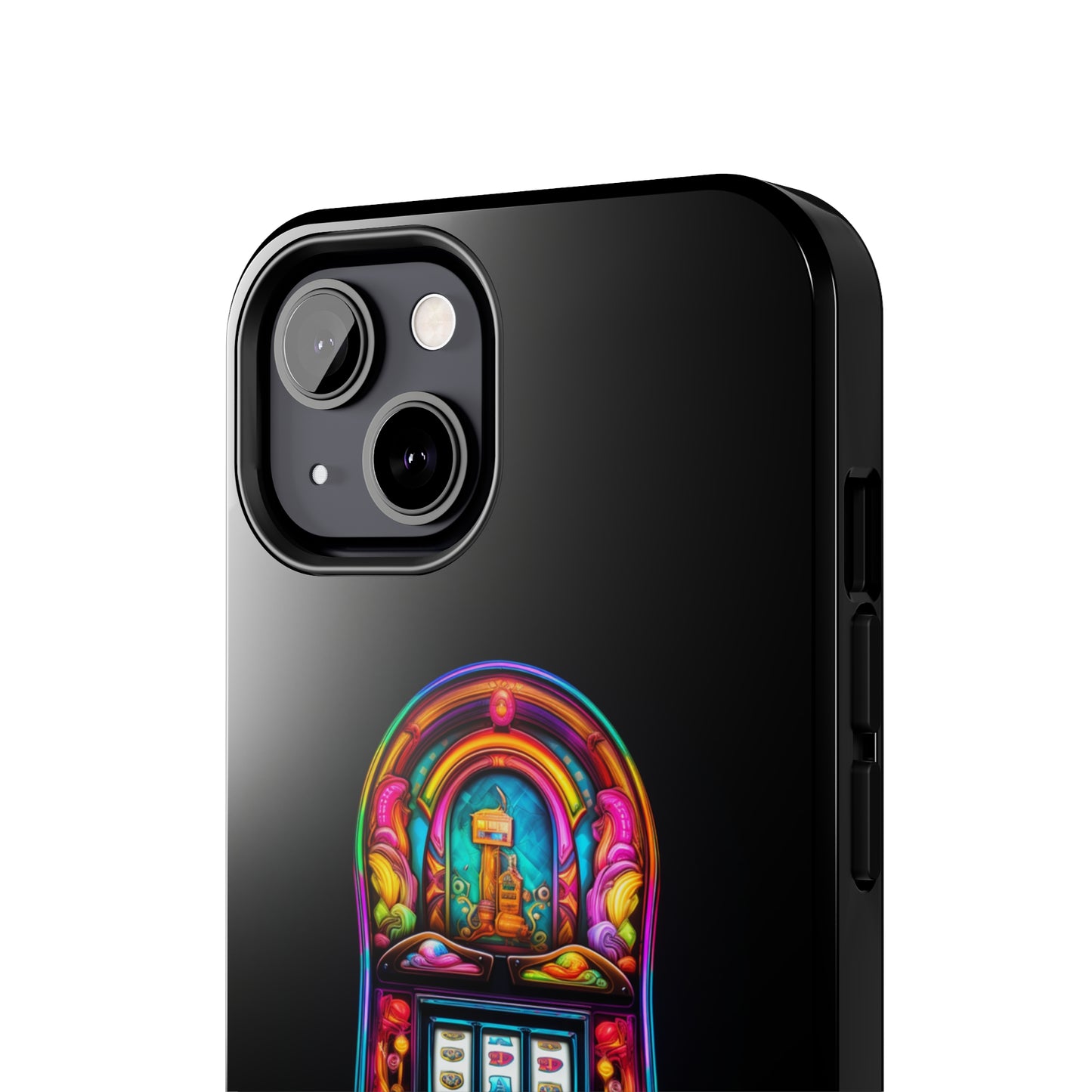 Introducing the "Vibrant Slot Frenzy" Cell Phone Case – Experience the Thrill of Colors and Luck -Tough Phone Cases