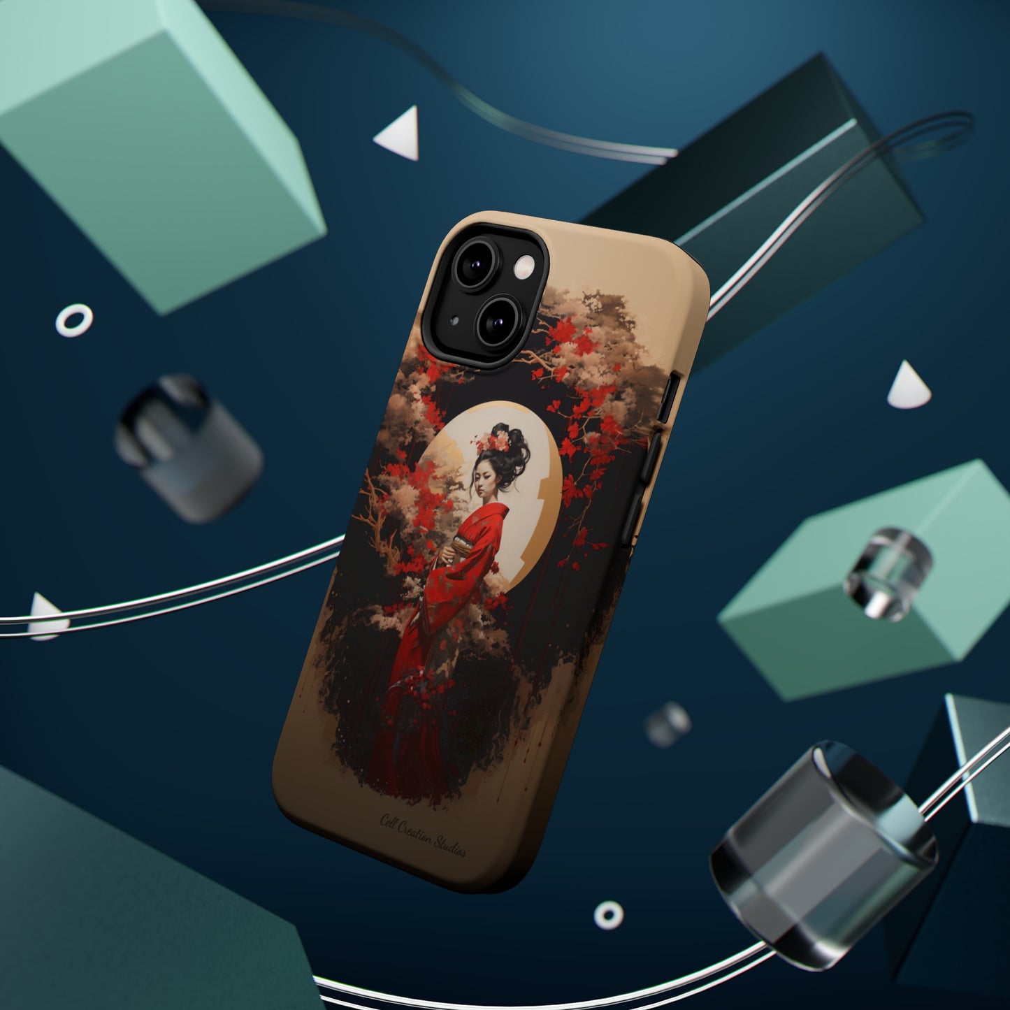 "Japanese Geisha Art" Phone Case -MagSafe Tough Cases