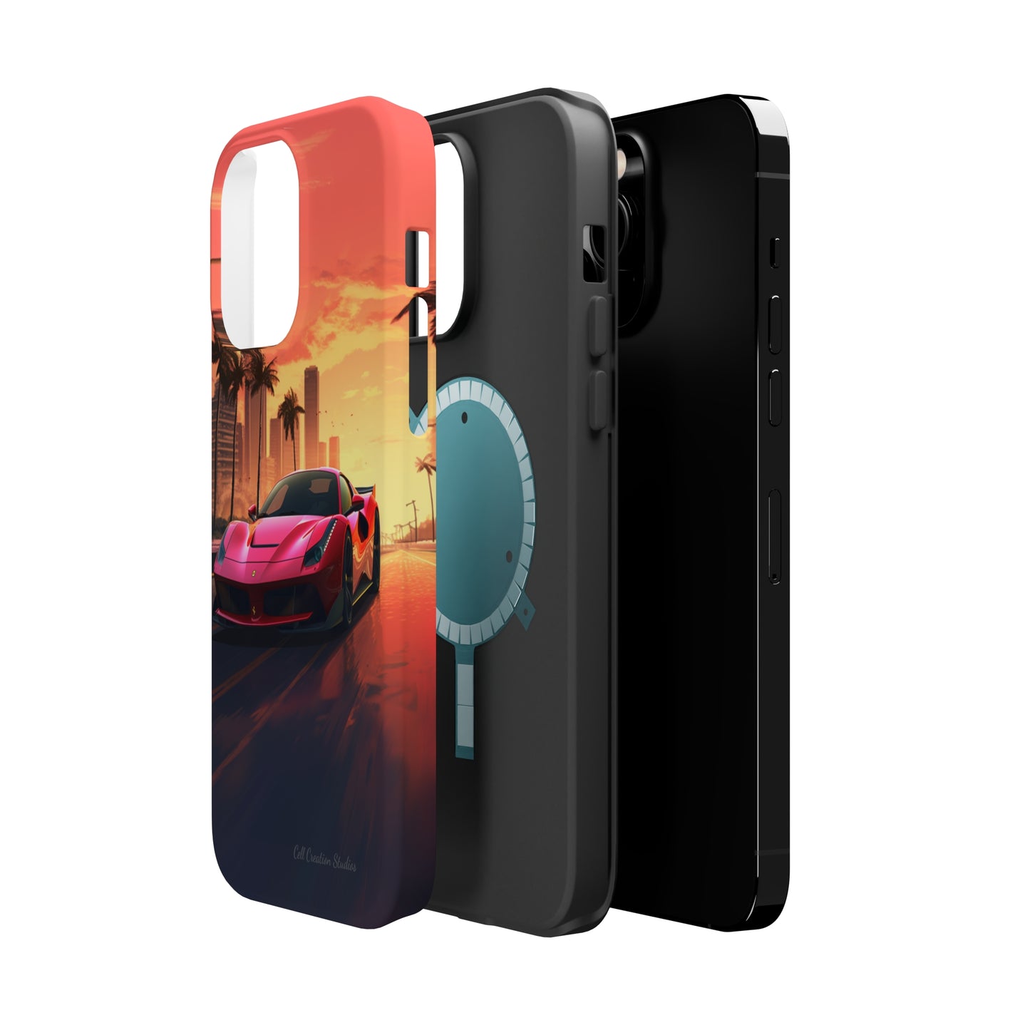 "Sunset Boulevard Ferrari Edition" -MagSafe Tough iPhone Cases