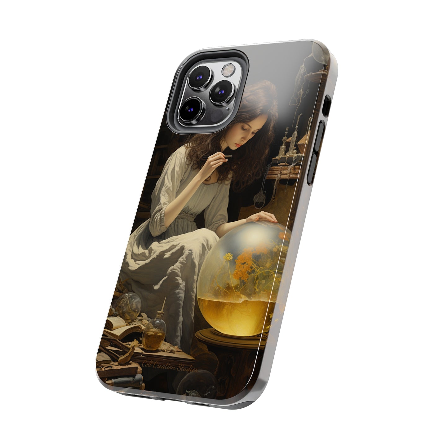 Introducing the "Mystic Botanist" Cell Phone Case – Discover the Secrets Within -Tough Phone Cases