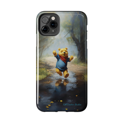 Introducing the "Winnie-The-Pooh Puddle Splash" Cell Phone Case – A Splash of Nostalgic Fun -Tough Phone Cases