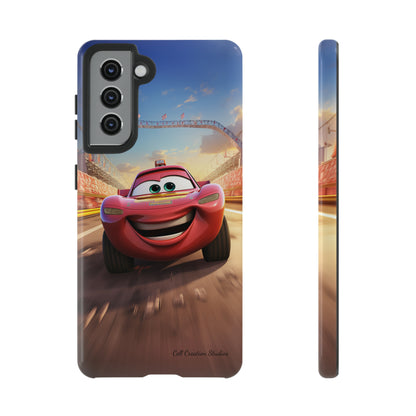 The "Smiling Red Racer" Phone Case -Tough Cases