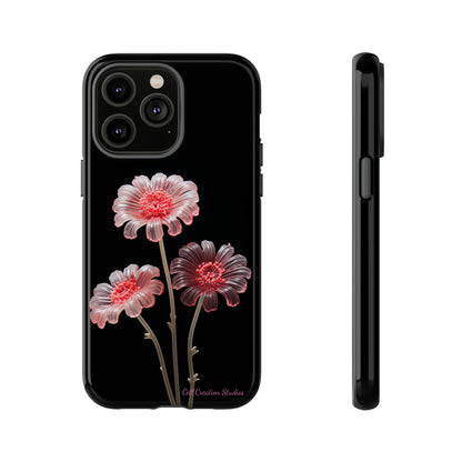 The "Desert Rose Glass Blossom" Phone Case -Tough Cases