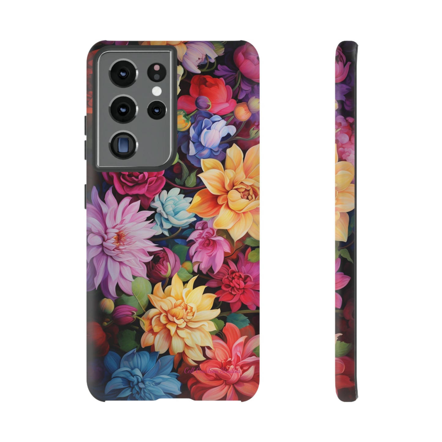 Introducing the "Blossom Beauty" Cell Phone Case – Elevate Your Style with Floral Charm -Tough Cases