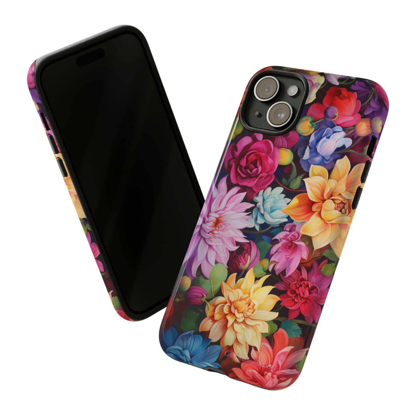 Introducing the "Blossom Beauty" Cell Phone Case – Elevate Your Style with Floral Charm -Tough Cases