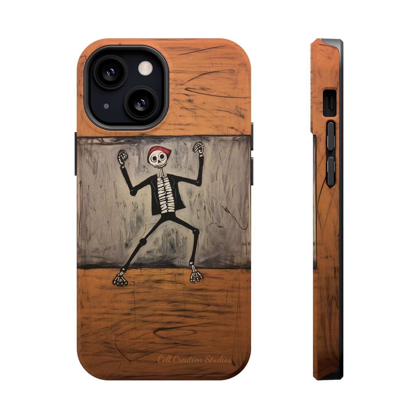 "Dance of the Skeletal Muse" -MagSafe Tough iPhone Cases