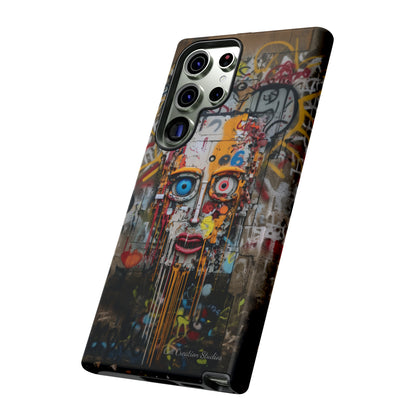 "Urban Graffiti Face" -Tough Phone Cases